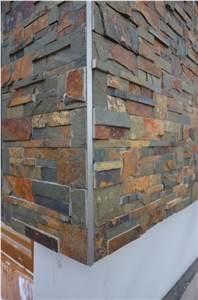 Multicolor Slate Wall Cladding Panels