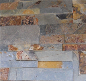 Multicolor Slate Wall Cladding Panels