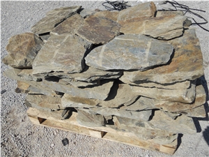 Rust Brown Slate Flagstone