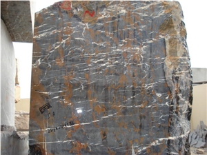 Black Gold Marble Blocks