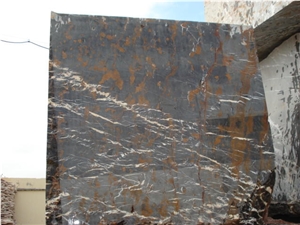 Black Gold Marble Blocks