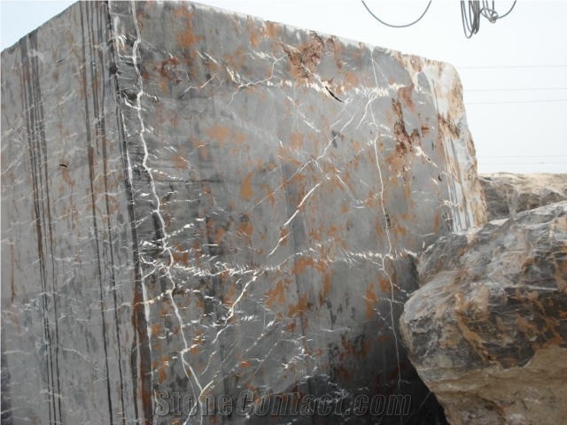 Black Gold Marble Blocks