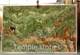 Dark, Light & Multi Green Onyx Slabs & Tiles, Pakistan Green Onyx