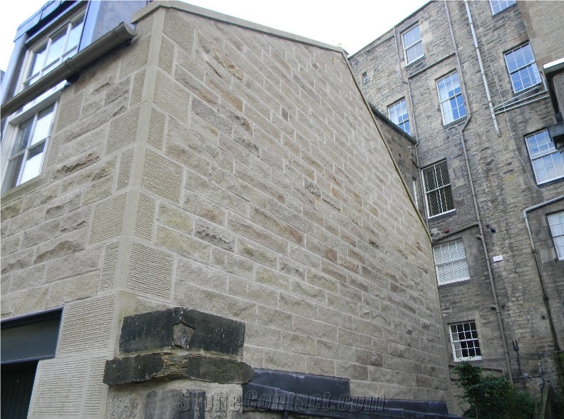 Blagdon Sandstone Split Face Wall Cladding