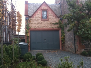 Corsehill Red Sandstone Masonry Quoins