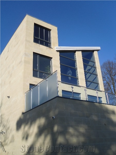 Doddington Sandstone Facade Contemporary New Build
