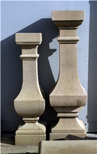 Dunhouse Blue Sandstone Carved Balustrades