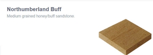 Northumberland Buff Sandstone Tiles