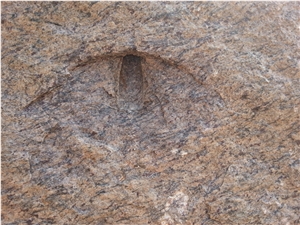 Designer Brown Granite Blocks