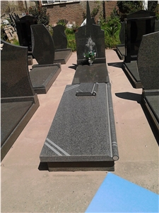 Paarl Grey Granite Tombstone Paarl Grey Granite Tombstone