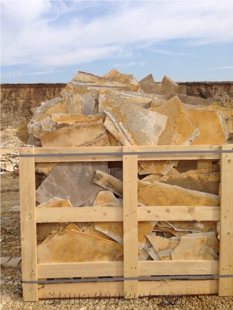 Solnhofen Flagstone Jura Polygonal Le Calcaire De Solnhofen Slabs, Tiles, Solnhofen Stone Tiles