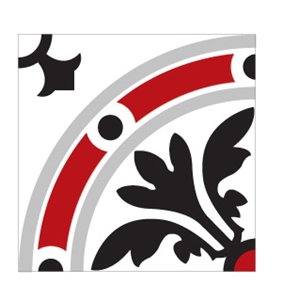 Karoistanbul Cement Tiles 20*20, Red Terrazzo and Quartz Stone Tiles Turkey