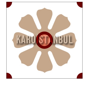 Karoistanbul Cement Tiles 20*20, Red Terrazzo and Quartz Stone Tiles Turkey