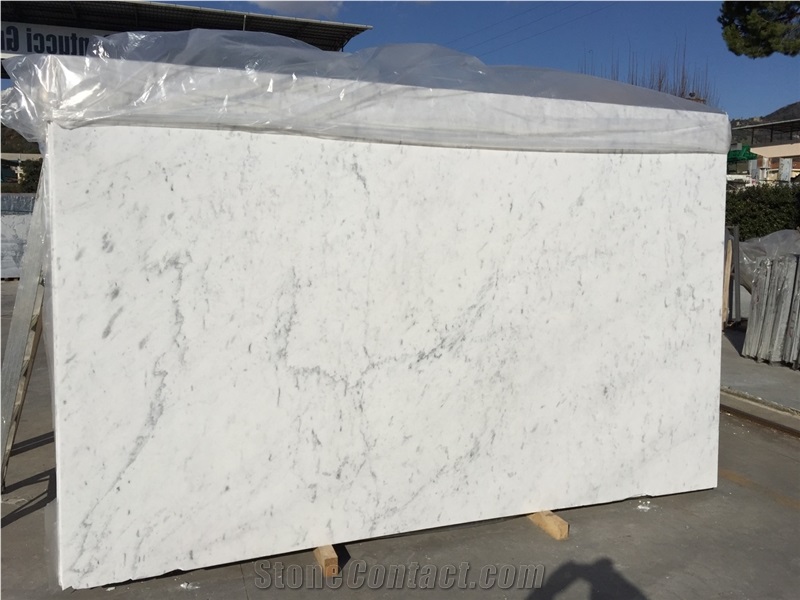 Bianco Goia Extra Marble Tiles, Slabs
