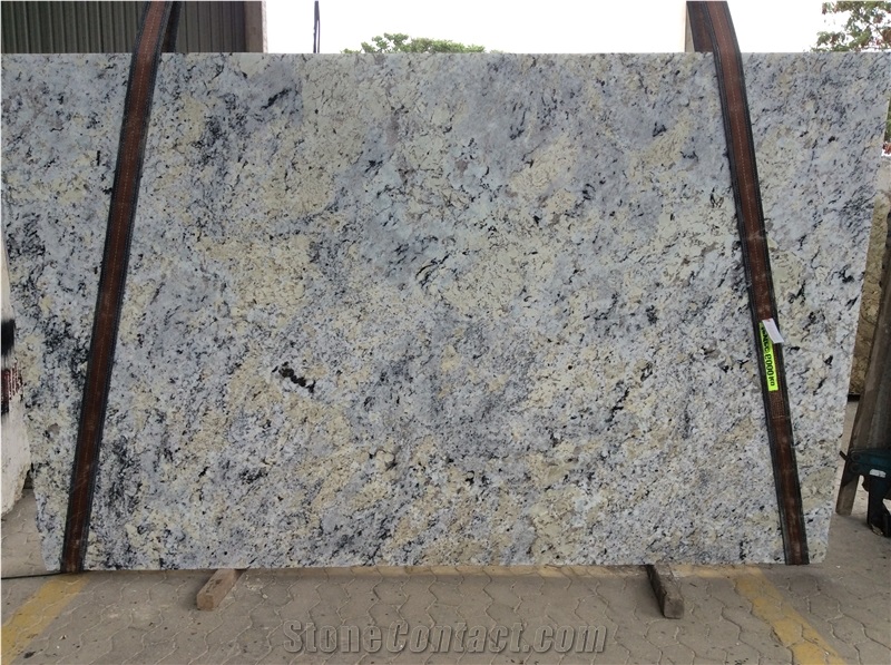 White Ice Granite Slabs