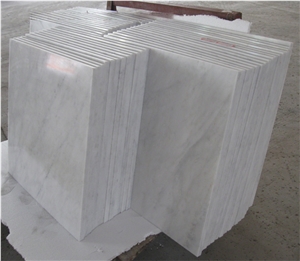 Crystal Ice White Marble Tiles