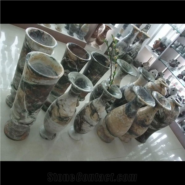 2015 China High Quality Hot Selling Cheap Price Maeble Garden Decorative Flower Pot and Vase Ceramic Flower Pot