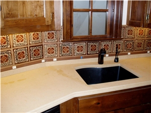 Solid Surface Countertop Offset Ogee Demi Edge