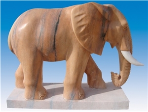 Sa-001, Beige Granite Sculpture & Statue Sa-001, Beige Granite Sculpture & Statue
