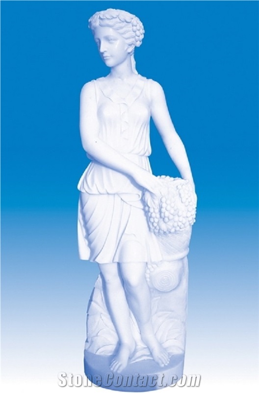 Ss-013, White Marble Sculpture & Statue