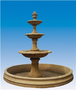 Szf-026, Brown Marble Fountain Szf-026, Brown Marble Fountain