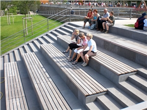 Mayener Basaltlava Staircase Made Of Massive Block Steps