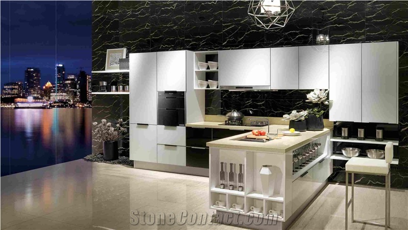 Beige Artificial Marble Stone Slabs