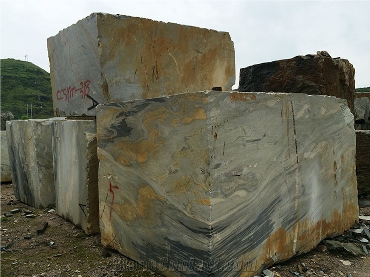 Marble & Onyx Blocks Series, China Green Marble