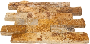 Golden Pearl Collection Travertine Mosaic