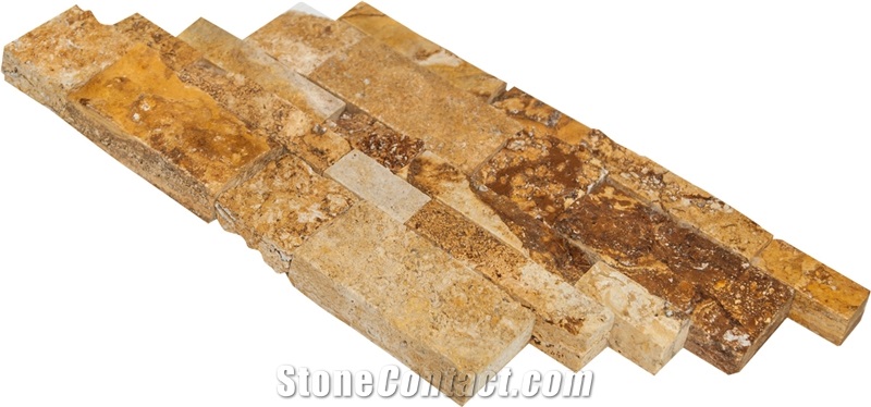 Golden Pearl Collection Travertine Mosaic