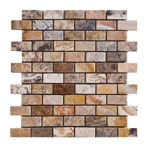 Ottomano Travertine Collection Mosaic