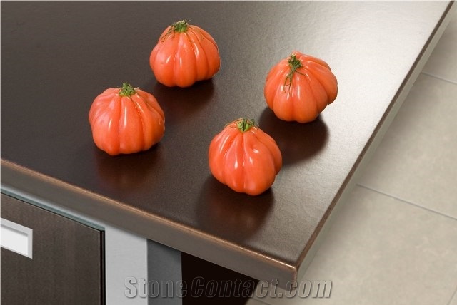 Glazed Lava Stone Kitchen Counter Tops
