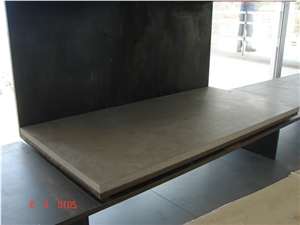 Volvic Basalt Fireplace Hearth
