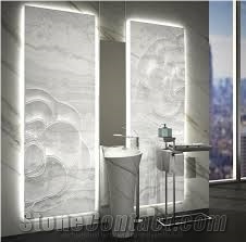 Mexico White Alabaster Slabs & Tiles