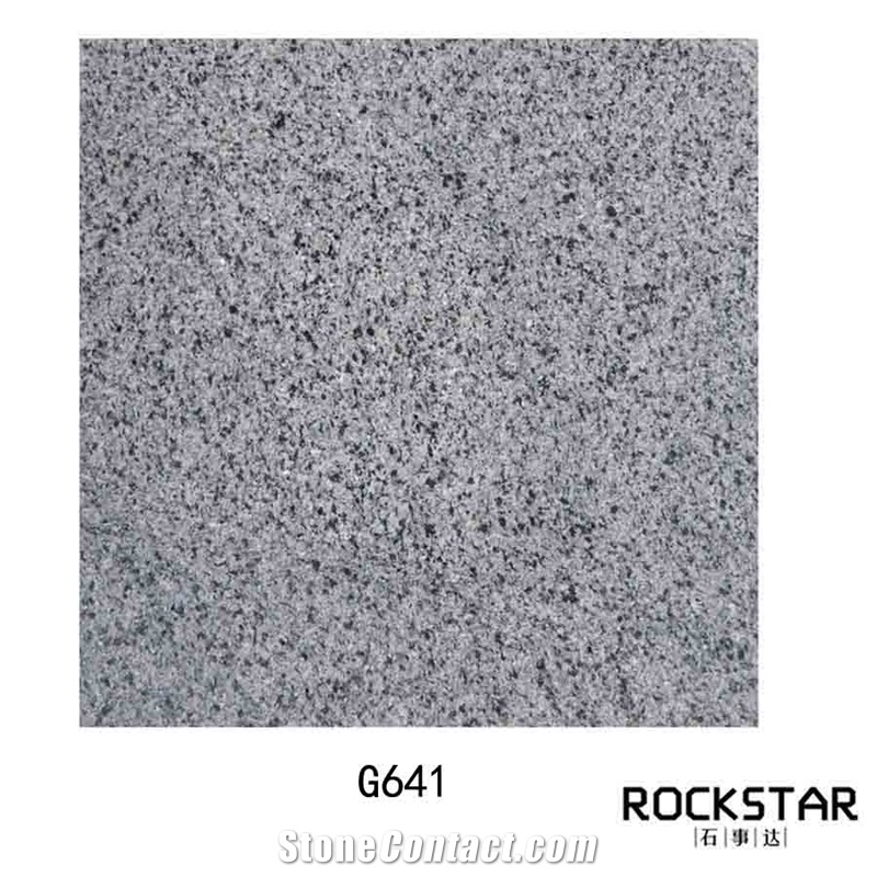 Cheap China G641- Polished/Flamed/Bush Hammered Granite