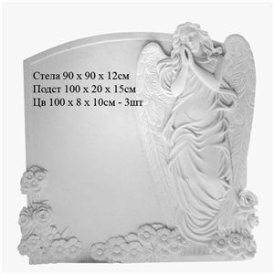 Monument & Tombstone Im02, Han White Marble Monument & Tombstone Monument & Tombstone Im02, Han White Marble Monument & Tombstone