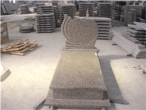 Monument & Tombstone Im06, G664 Pink Granite Monument & Tombstone