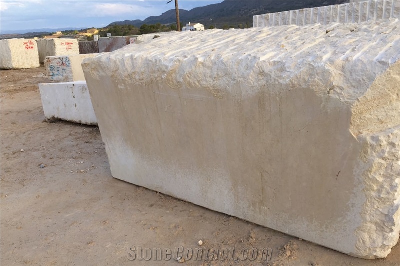 Crema Marfil Sp Marble Blocks
