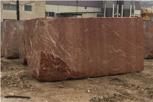 Rojo Alicante Marble Blocks