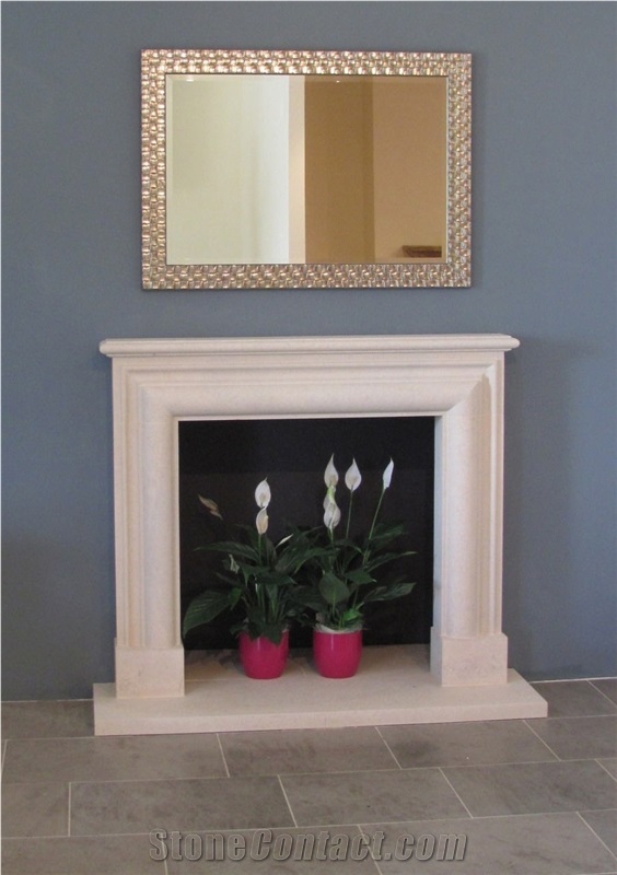 Broadcroft Whitbed Limestone Winchester Fire Surround