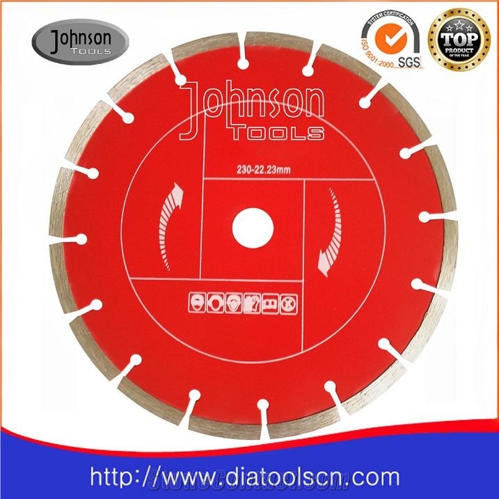 Cutting Saw Bade:230mmsintered Segment Saw Blade