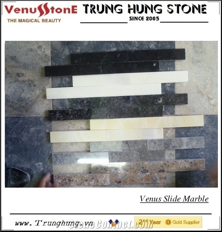 Slide Marble for Wall Panel
