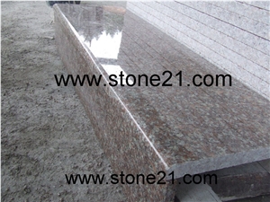 Cheapest Granite G687 China Red Granite, G687 Granite Stairs & Steps