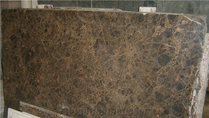 Dark Emperador Marble Fireplace,Spain Brown Marble