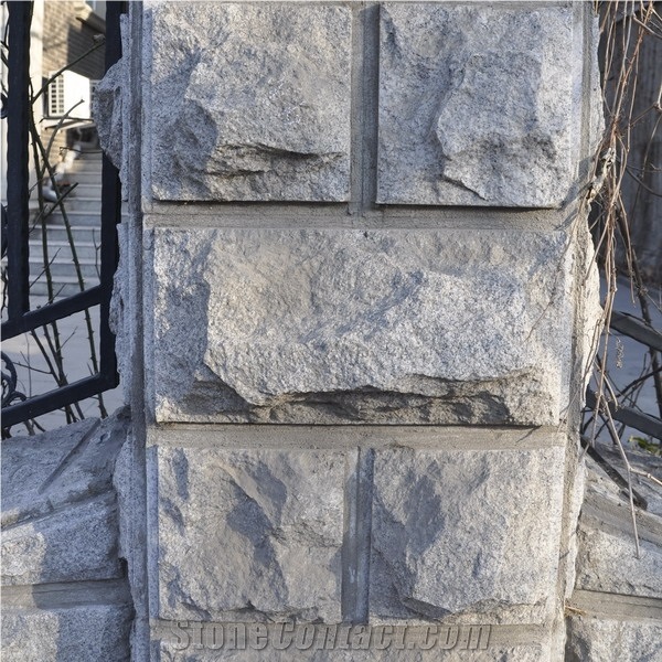G603 Granite Mushroom Stone Wall Cladding
