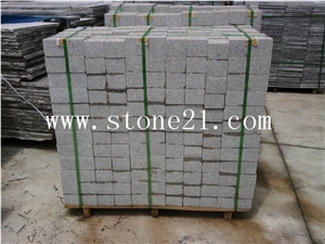 G635 Anxi Red Granite Pavers, Chinese Padang Pink Paving Stone