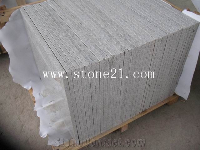 G655 Rice Grain White Garden Stepping Pavements, Flamed G655 Paving Tile