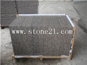 G664 Granite Anti-Slip Stairs, Vibrant Rose Pink Granite Steps