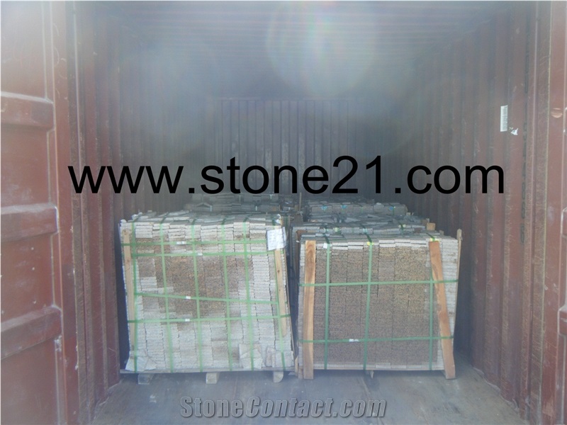 Imperial Red Flamed Tiles Red Granite Tiles