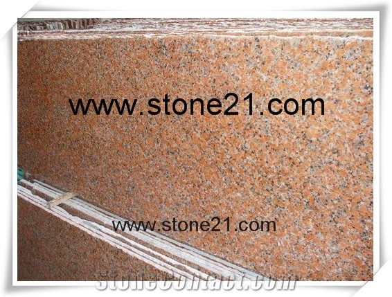 Maple Red Granite Tiles and Slabs, China Red Granite Slabs